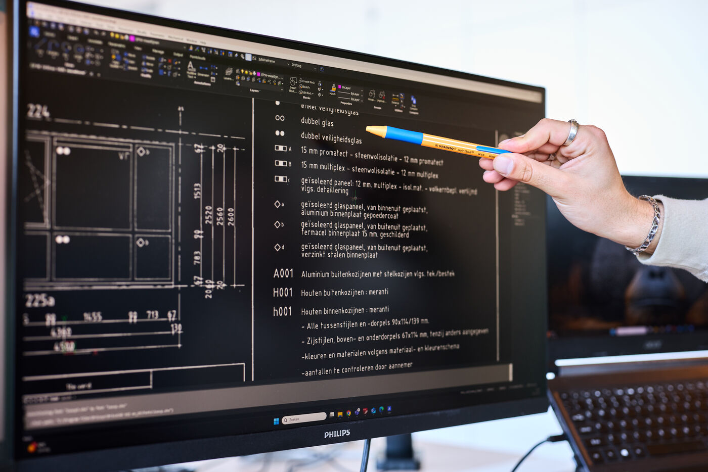Professioneel tekenwerk